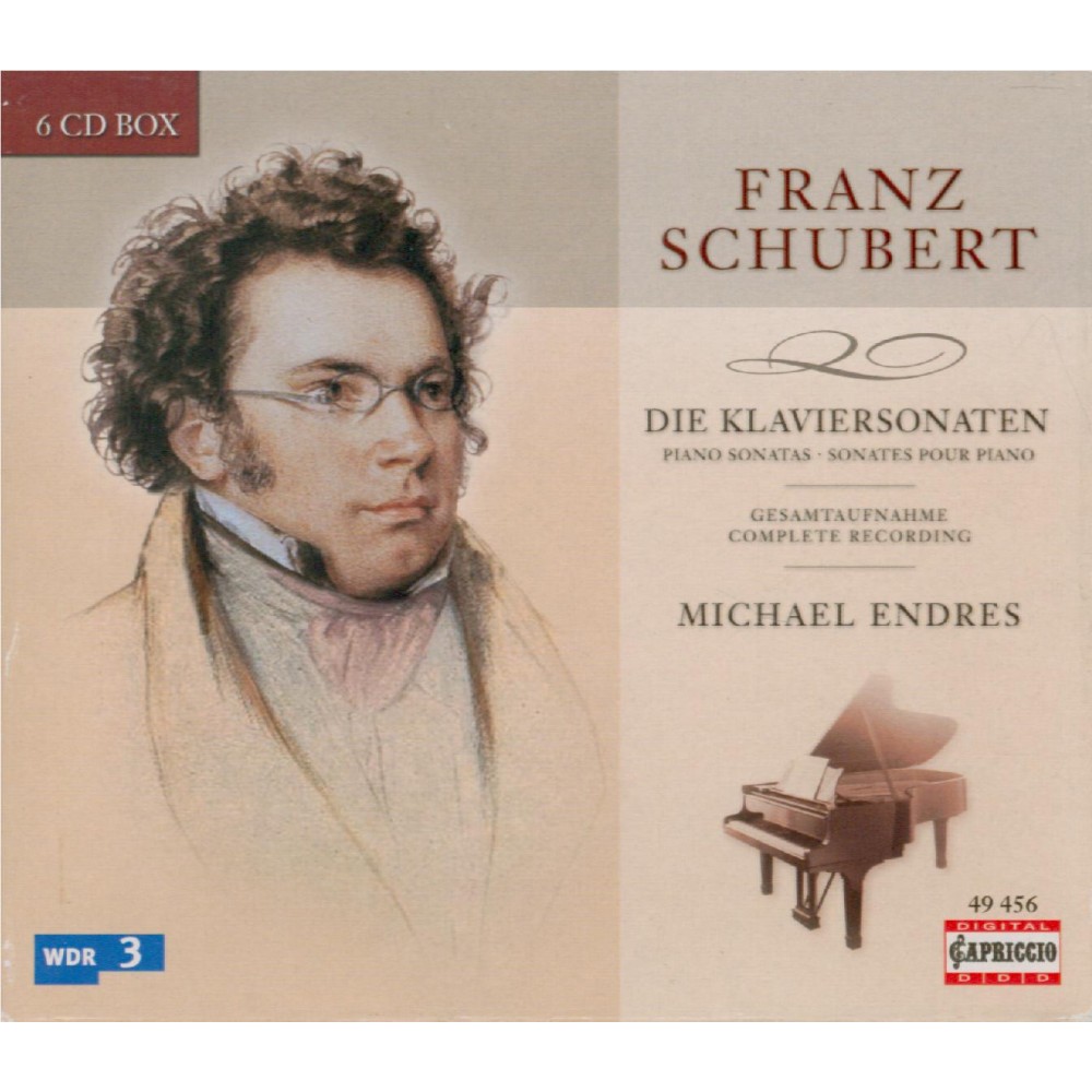 SCHUBERT - Endres - Sonates pour piano : intégrale..